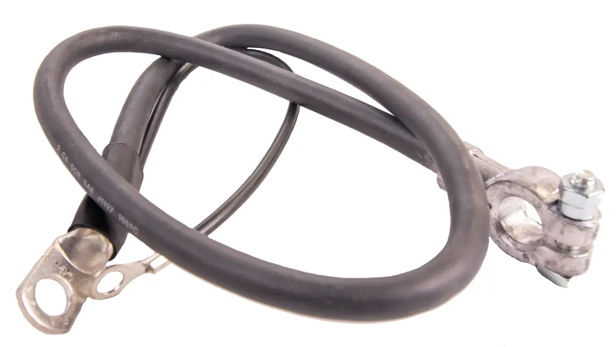 Powerstroke Right Hand Negative Battery Cable, 1994-1997 7.3L Powerstroke 1