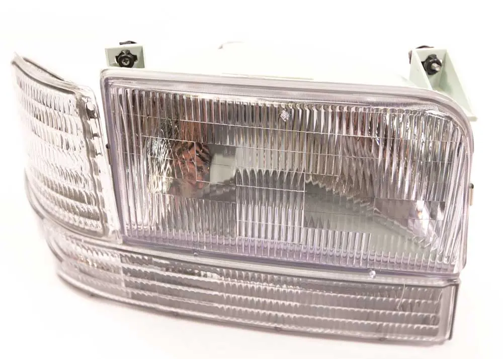 Complete Performance Blem Six Piece Clear Diffused Headlight Kit - 1992-1997 Ford F-Series & Bronco 1