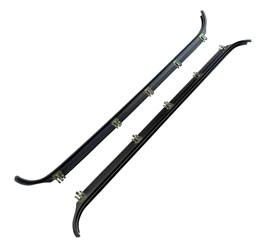 Precision Crew Cab Rear Outer Beltline Moldings - 1987-1997 Ford F-Series 1