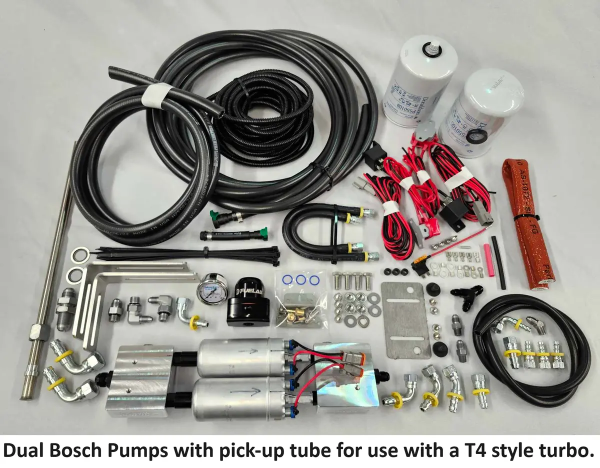 Martys Diesel Obs E-Fuel Dual Bosch, 1994-1997 Ford F-Series 7.3L Powerstroke 2