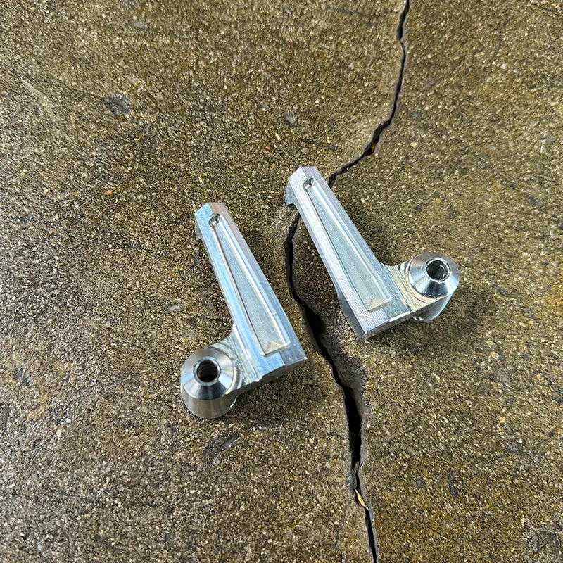 Billet Wing Vent Window Handles - (Pair - Left & Right) 1