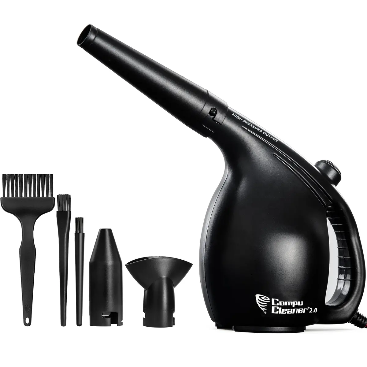 Easygo Compucleaner 2.0 –Durable Abs Plastic Electric High Pressure Air Duster – Computer Cleaner Blower - Keyboard Cleaner 1