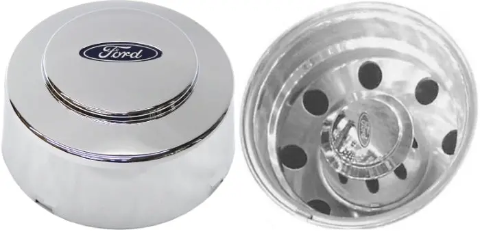 Ford Oem Dually Rear Center Hub Cap, 1994-1997 Ford F-Series-Obsolete 1