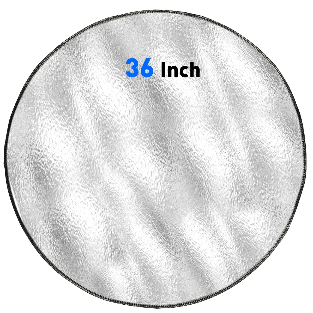 Deck Protector - Fireproof Mat Fire Pit Pad Deck Protector Great For Base, Bbq Mat, Patio Shield, Deck Defender - Fire Retardant Resistant Mat For Outdoors - Charcoal Grill – 36 Inch 1