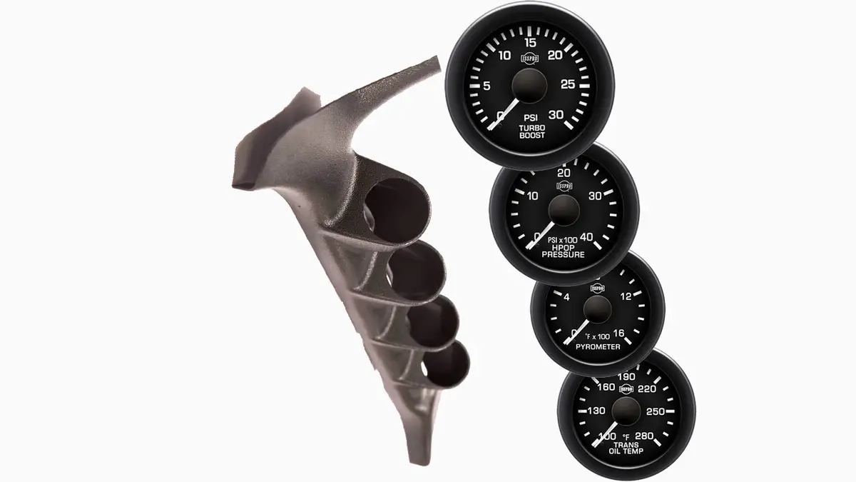 Complete Performance 4 Gauge Kit - 1994-1997 Ford F-Series & Bronco 1