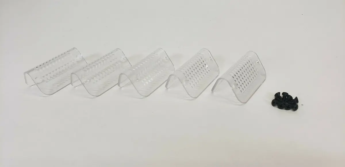 Complete Performance  Lund Moon Sun Cab Visor Replacement Light Lenses - Clear 1