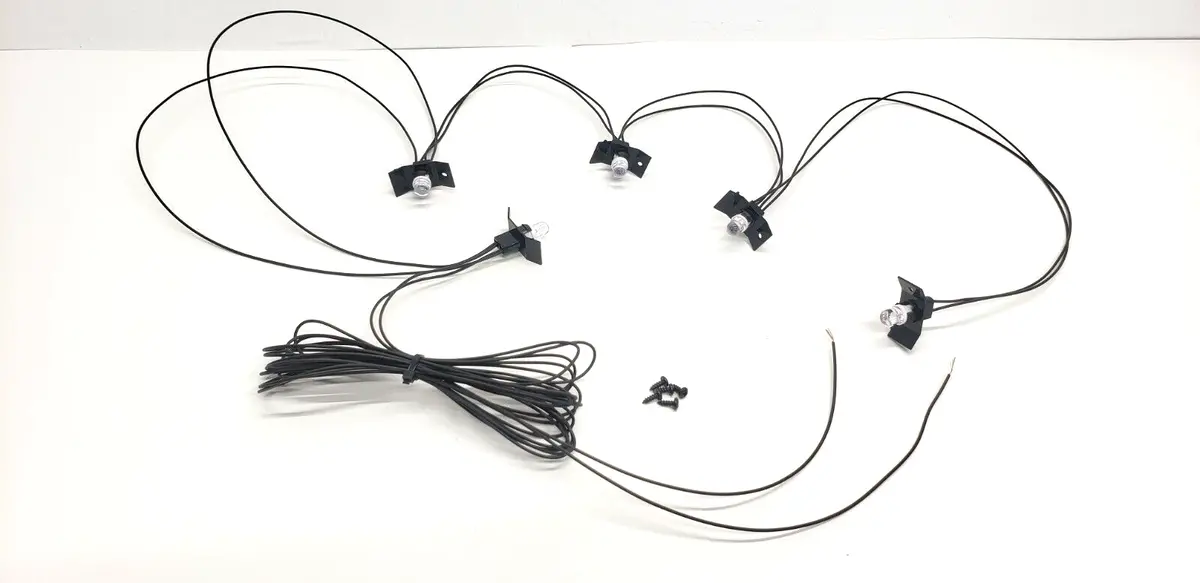 Complete Performance Lund Lighted Visor Replacement Harness W/Led Bulbs 1