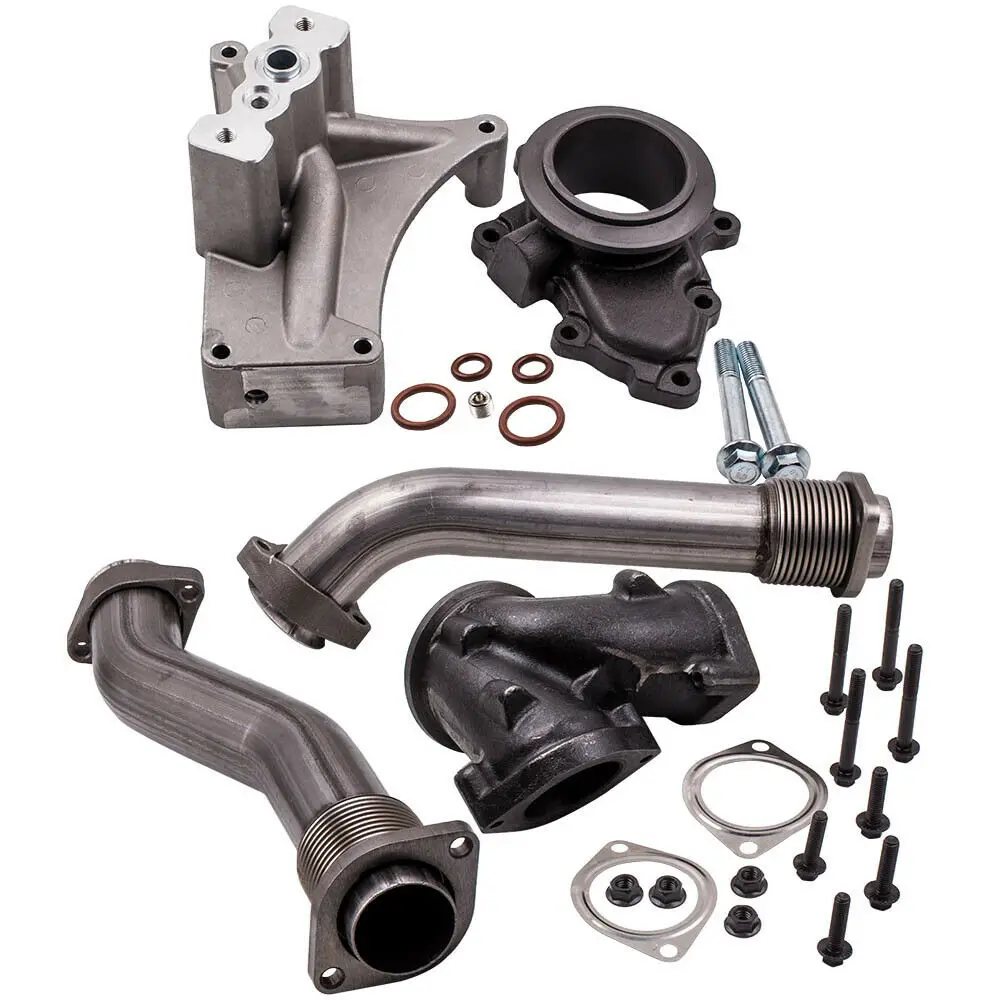 Complete Performance Up Pipe And Exhaust Housing Kit - 1999.5-2003 Ford F-Series 1