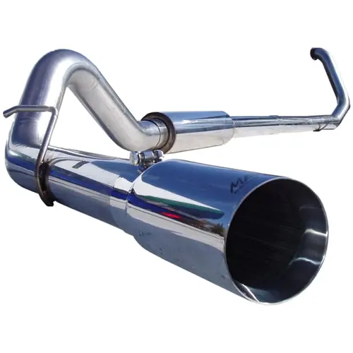 Mbrp 4" Turbo Back, Single Side Exit, T304, 1998-2003 Ford Powerstroke 7.3L 1