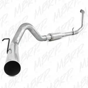 (1998-2003) - Mbrp 4" Turbo Back, Single Side, Ford Powerstroke 7.3L 1