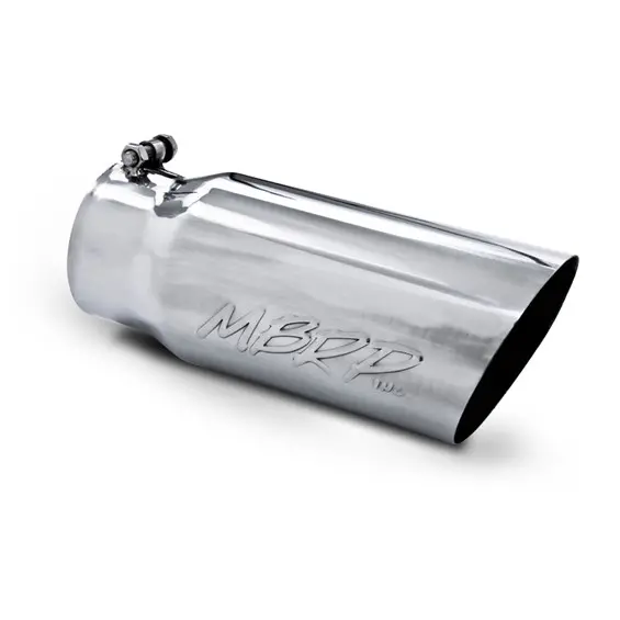 Mbrp Tip - 5″ O.D. Angled Single Walled 4″ Inlet 12″ Length 1